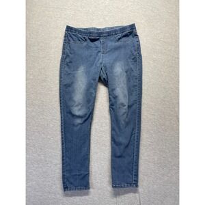 Skye's The Limit Ankle Jeans Womens Waist 35" Blue Denim Stretch Everyday Wear